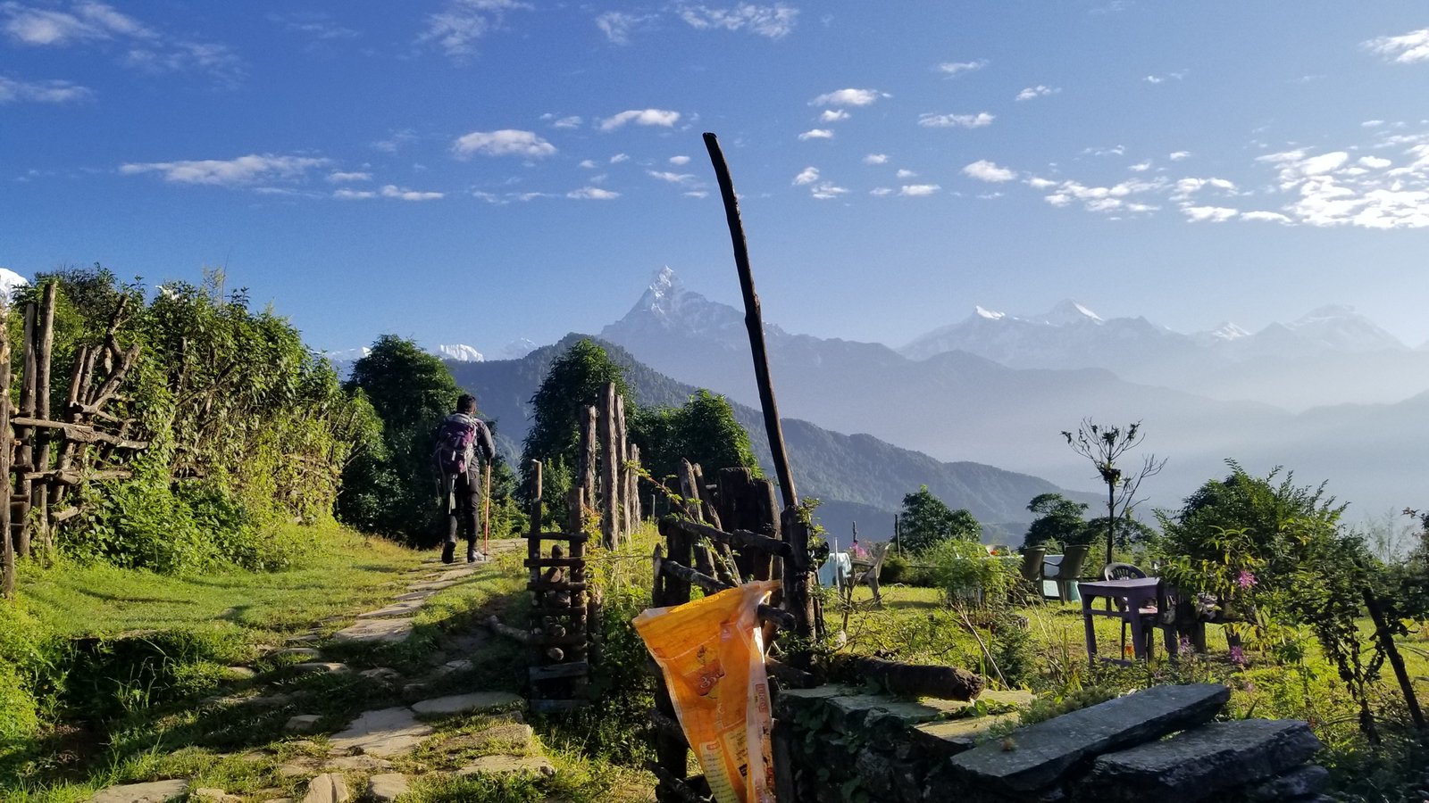 Sunrise views during Mardi Himal Trek