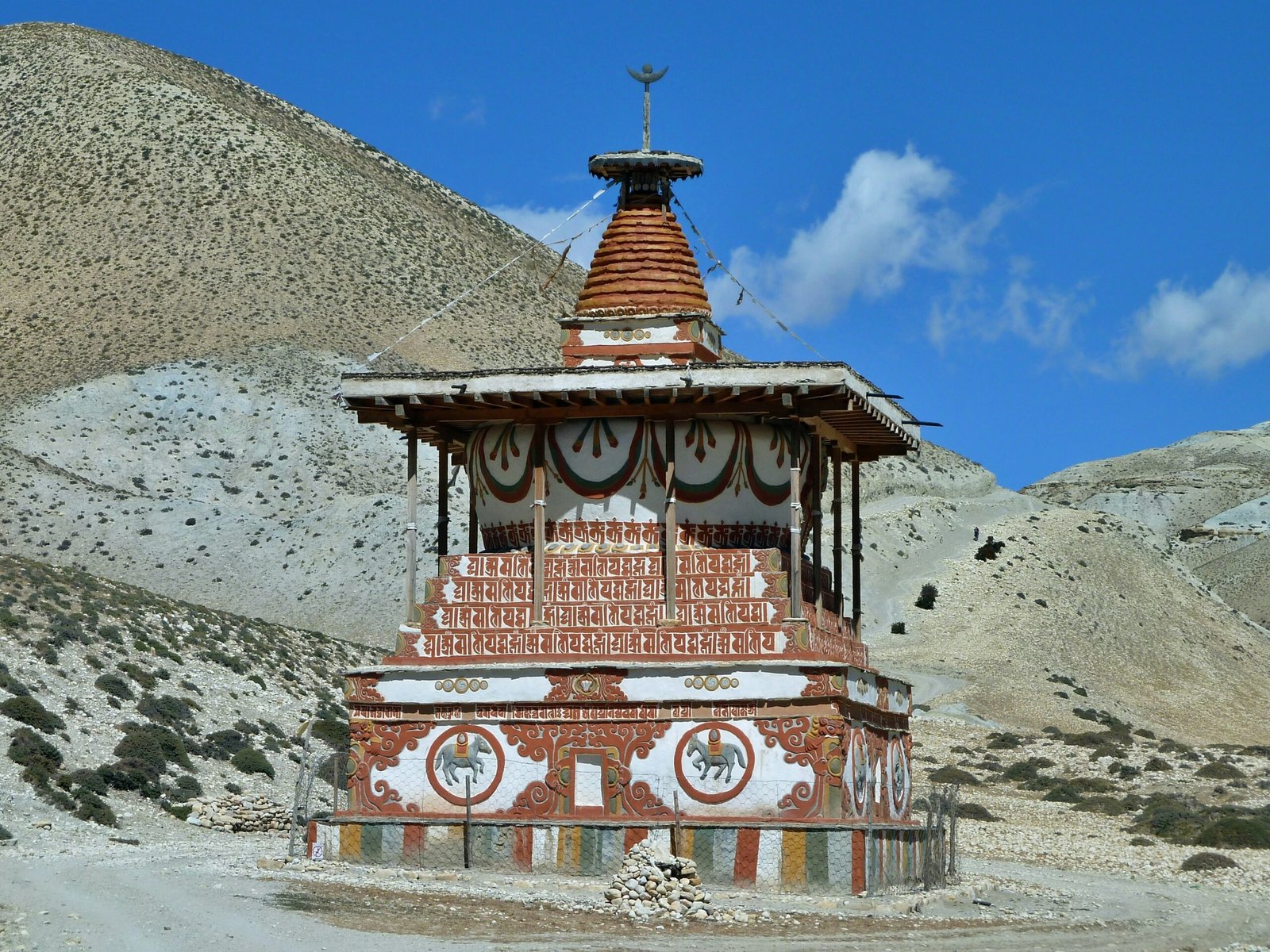 Ancient Monastery In Upper Mustang