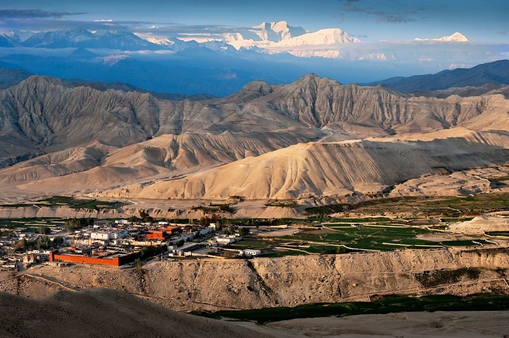 Upper Mustang Mountain Desert